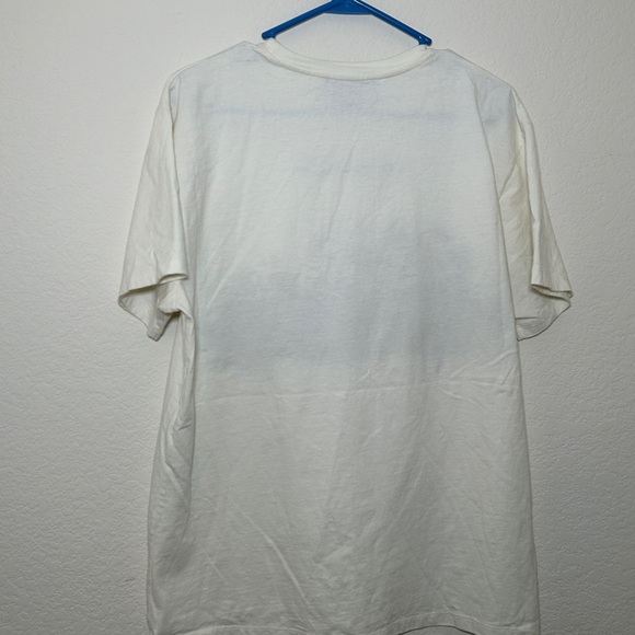 Gucci x Disney White Tee Donald Duck Rose Embroidery Large - Picture 2 of 7